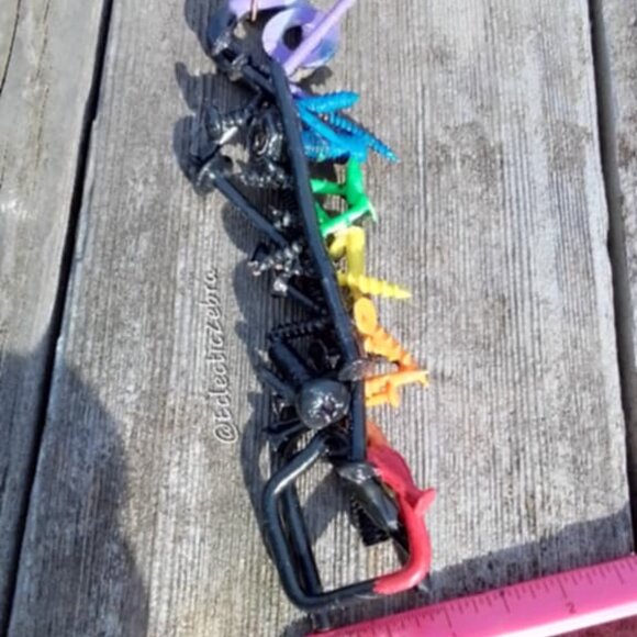 Altered Art decor...OOAK wall hanging - Picture 4 of 4